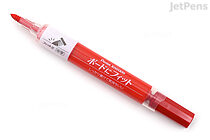 Pentel Knockle Dry Erase Marker - Fine to Medium - Red - PENTEL EMWL5SBF-B
