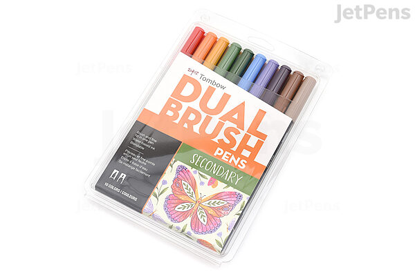 Dual Brush Pens Secondary Palette Set of 10