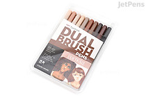 Tombow Dual Brush Pen - 10 Pen Set - Portrait - TOMBOW 56170 Tombow Dual Brush Pen - 10 Pen Set - Portrait - TOMBOW 56170