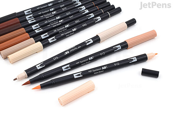 Tombow ABT Dual Brush Pen - 24 Basic Colour Set