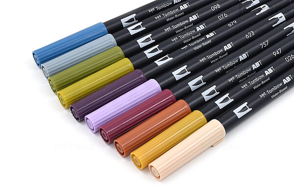 Japan Tombow ABT Soft Brush Pen Art Markers Set Professional Watercolor  Drawing Marker Pens Caligraphy Lettering Dual Brush Pen