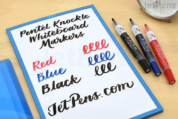 Erasable Whiteboard Marker Pen Black Blue Red Green Ink Crude Nib
