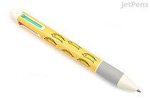 Livework 4 Color Ballpoint Multi Pen - 0.5 mm - Banana - LIVEWORK MULTI-05-BANANA