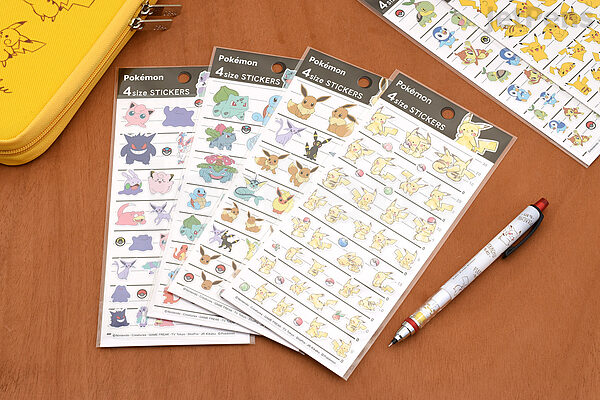 Kamio Japan Pokémon Stickers - Pikachu - Limited Edition