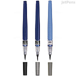 Pentel Art Brush Pen Xgfl-117 in Steel Blue – High-Quality Writing Ins Pentel Art Brush Pen Xgfl-117 in Steel Blue – High-Quality Writing Ins