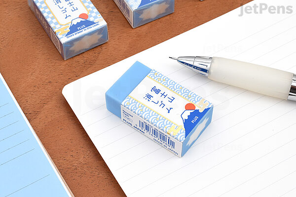 1Pc Mount Fuji Eraser Plus Air-in Plastic Eraser for Pencils