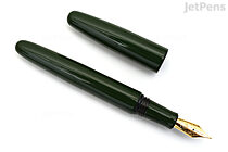 Wancher Dream Fountain Pen - True Urushi - Green - Fine Nib - WANCHER WF-UR-DREAM-GREEN-PSGF