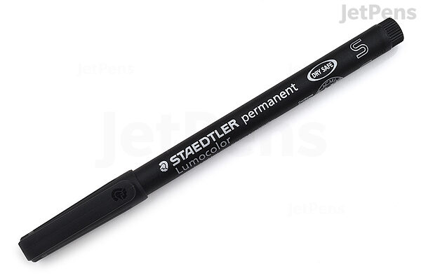 Årligt etik Tangle Staedtler Lumocolor Permanent Marker - Extra Fine - Black | JetPens