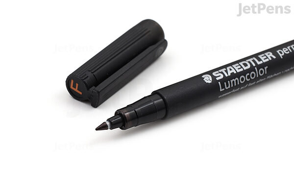 Staedtler Lumocolor Black Fine Permanent Marker Pens Pack of 5 Waterproof  Smudge Resistant Quick Dry CD DVD OHP -  Denmark