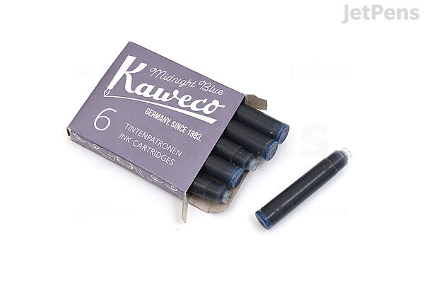 Kaweco Midnight Blue Ink - 6 Cartridges - KAWECO 10000258