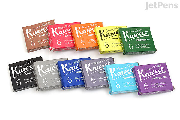 Kaweco Midnight Blue Ink - 6 Cartridges - KAWECO 10000258