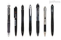 JetPens Black Ballpoint Pen Sampler - JETPENS JETPACK-088