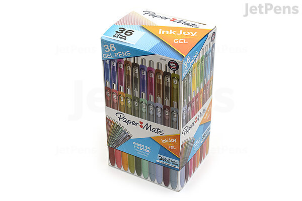 Paper Mate InkJoy Gel Pen - 0.7 mm - 36 Pen Set