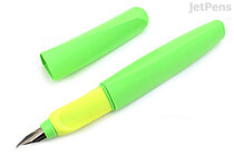 Pelikan Twist Fountain Pen - Neon Green - Medium Nib - PELIKAN 807302