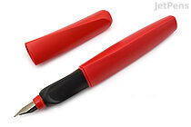 Pelikan Twist Fountain Pen - Fury Red - Medium Nib - PELIKAN 814805