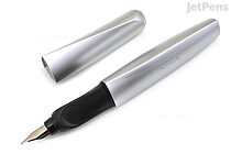 Pelikan Twist Fountain Pen - Silver - Medium Nib - PELIKAN 947366