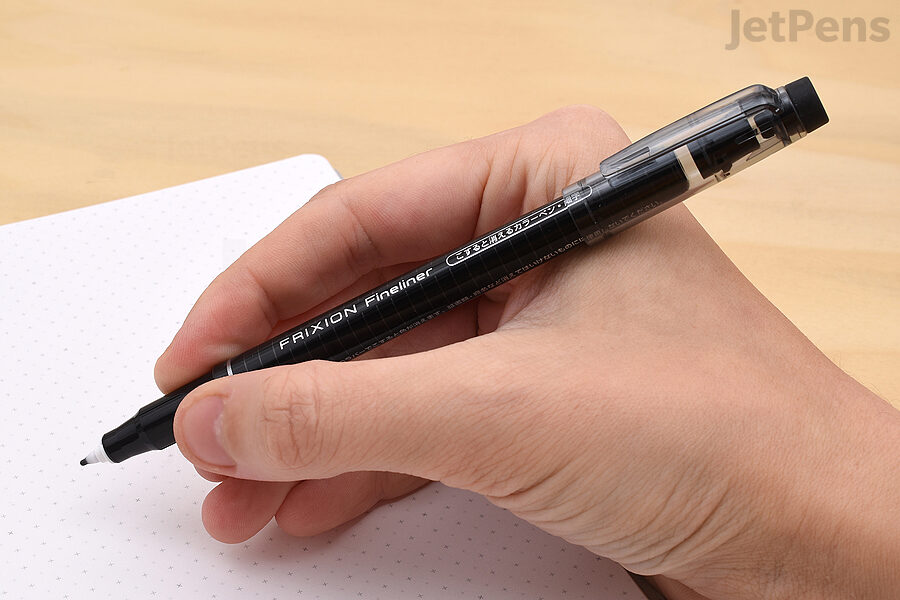 Pilot Frixion Clicker Erasable Pen with Navy, Turquoise, Lime, Orange, –  MJPens