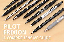 White and Black Fabric Marking Pens, Frixion Pens – The Trendy
