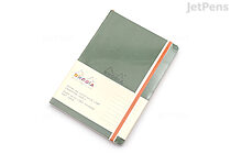 Rhodia Rhodiarama Softcover Notebook - A5 - Lined - Sage - RHODIA 1173/74