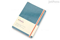 Rhodia Rhodiarama Softcover Notebook - A5 - Lined - Peacock - RHODIA 1173/76