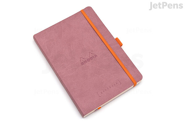 Rhodia Softcover Goalbook - A5 - Dot Grid - Rosewood