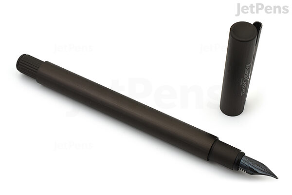 Neo Slim metal fountain pen, F, black