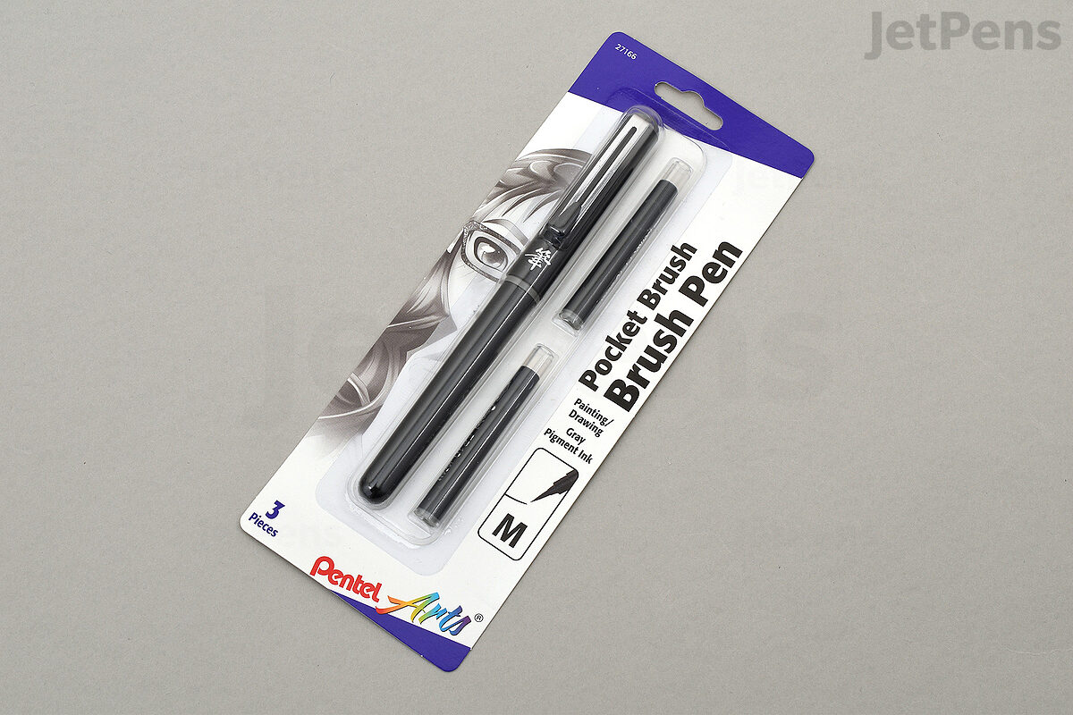 Art Supply Recommdations: Pentel Pocket Brush Pen #brushpen #pentelpoc, art
