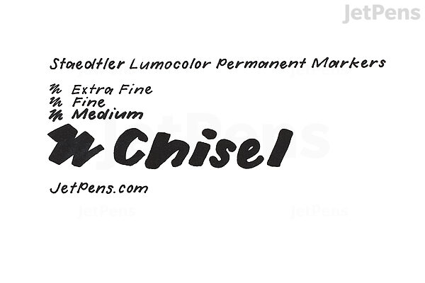 Staedtler Lumocolor Fine Point Waterbased Marker - Fine Point Type - Black  Water Based Ink - Black Polypropylene Barrel - 10 / Box