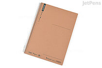 Maruman Spiral Note Basic Notebook - B5 - Dot Grid - 80 Sheets - MARUMAN N006ES