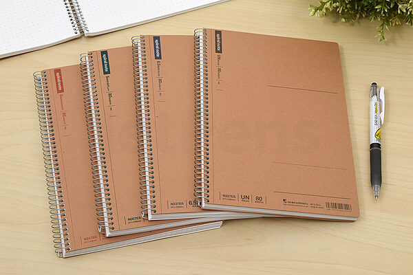 Spiral Note book Binder PP Notebook Grid Blank Line Dot A5/B5/A6
