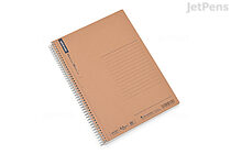Maruman Spiral Note Basic Notebook - A5 - Ruled - 80 Sheets - MARUMAN N237ES