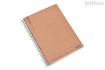 Maruman Spiral Note Basic Notebook - A5 - Graph - 80 Sheets - MARUMAN N247ES