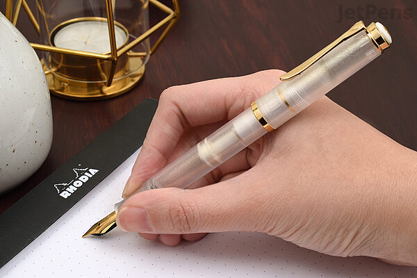 Pelikan M200 Classic Fountain Pen - Golden Beryl Extra Fine