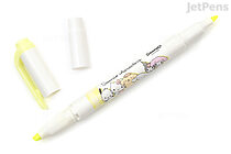 Zebra Mildliner Double-Sided Highlighter - Sanrio Characters - Fine / Bold - Mild Yellow - Limited Edition - ZEBRA 104434