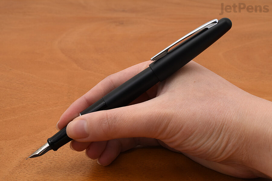 The Pilot Metropolitan Fountain Pen is a comfortable pen to hold.