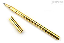 Meister by Point Cap Ballpoint Pen - 0.5 mm - Brass - POINT MP-CPBP-BS