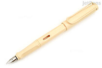 LAMY Safari Fountain Pen - Cream - Medium Nib - Limited Edition - LAMY L20CMM
