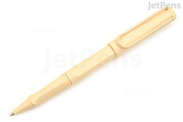 Bekentenis helling Coördineren LAMY Safari Rollerball Pen - Medium Point - Cream - Limited Edition |  JetPens