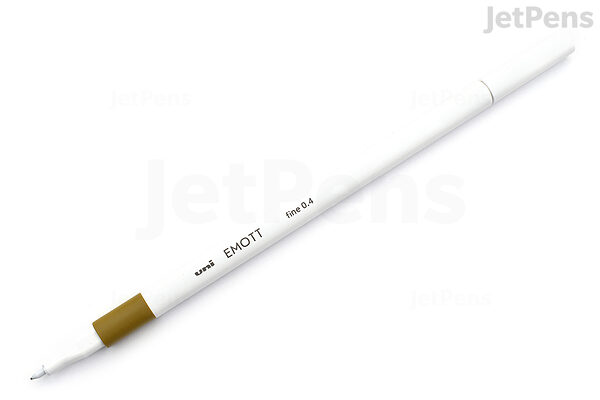 Uni Emott Sign Pen - 0.4 mm - Dark Yellow