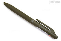 Pentel Calme Ballpoint Pen - 0.7 mm - Khaki Body - Black Ink - PENTEL BXA107D-A