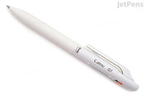 Pentel Calme Ballpoint Pen - 0.7 mm - White Body - Black Ink - PENTEL BXA107W-A