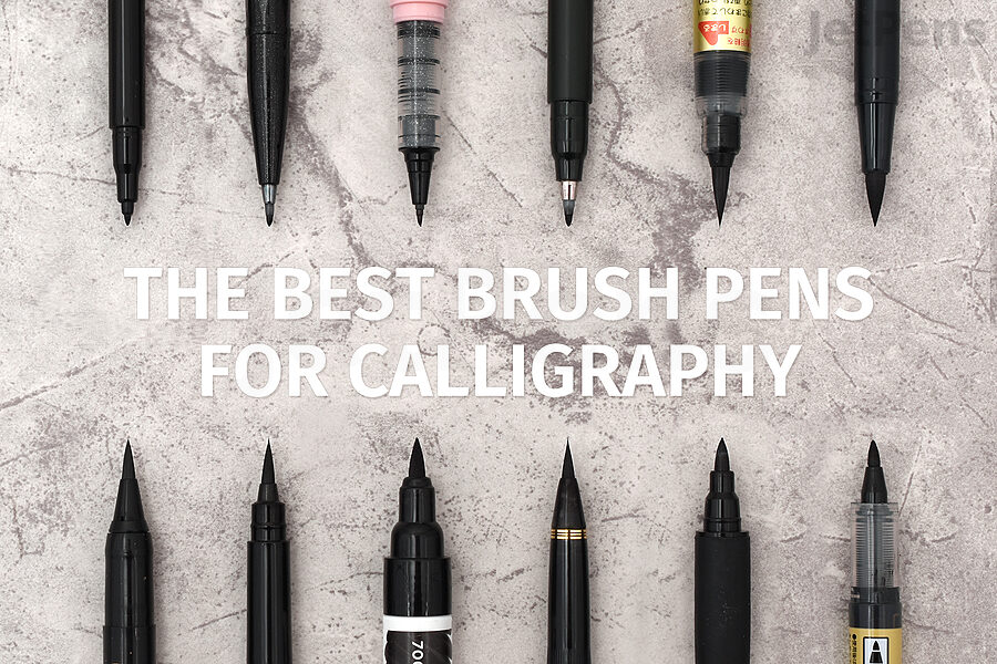Metallic Calligraphy Brush Pen (Set of 10)