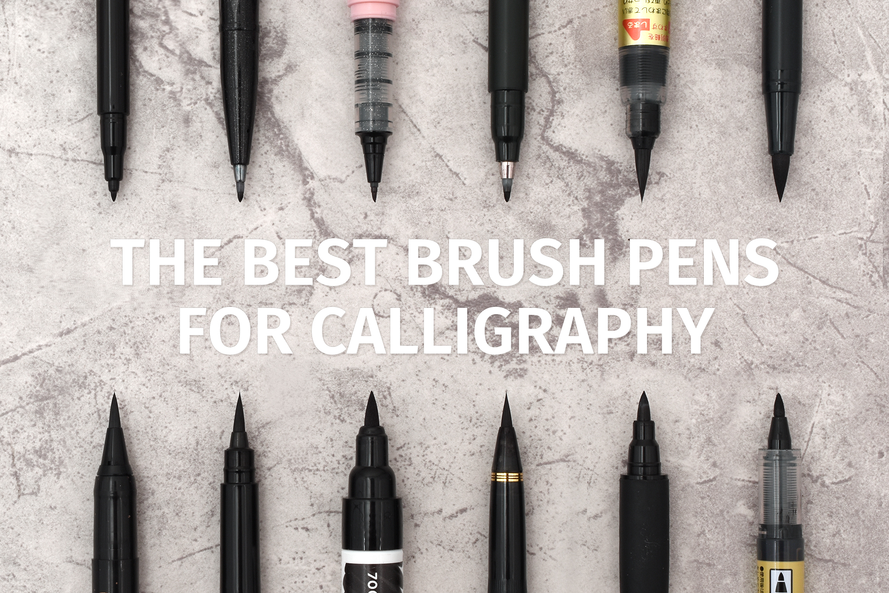 10 Best Brush Pens For Calligraphy Beginners