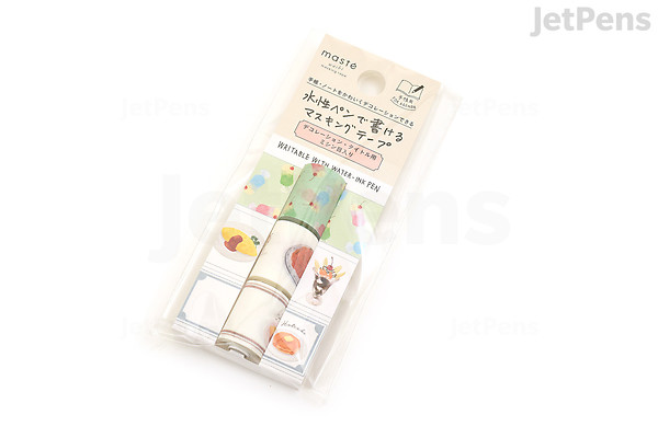 Mark S Maste Perforated Writable Washi Tape Title Retro Cafe 21 Mm X 2 M Pack Of 3 Jetpens Mark S Maste Perforated Writable Washi Tape Title Retro Cafe 21 Mm X 2 M Pack Of 3 Jetpens