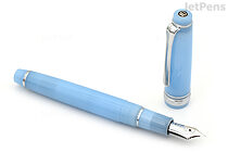 Nagasawa Original Pro Gear Slim Onomatopoeia Fountain Pen - Puka Puka (Light Blue) - 14k Extra Fine - Limited Edition - Nagasawa 11-8775-140