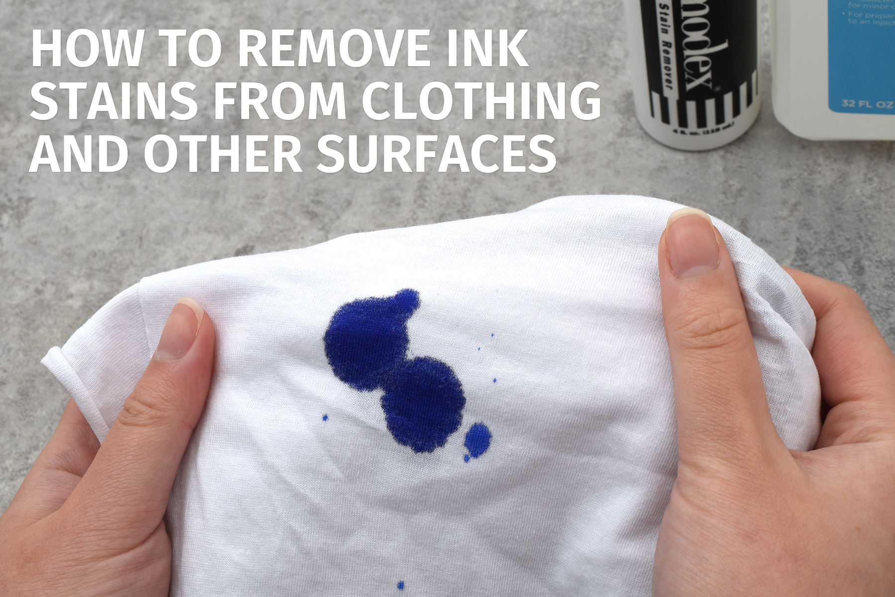 How to Remove Ink Stains from Clothing and Other Surfaces | JetPens