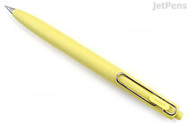 Uni-ball One F Gel Pen - 0.38 mm - Black Ink - Faded Yellow Body - UNI UMNSF38F.2