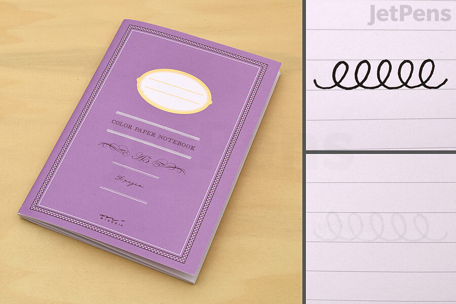 Midori Color Paper Notebooks are inspired by French macarons, with colored pastel pages.