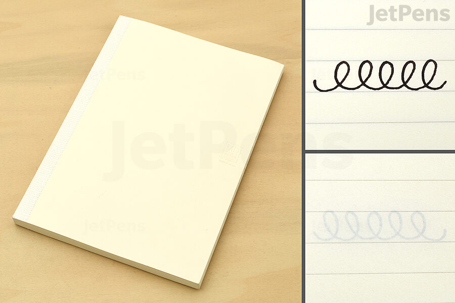 Midori MD Notebooks are filled with MD paper, which is more yellow in tone than other papers in this guide.