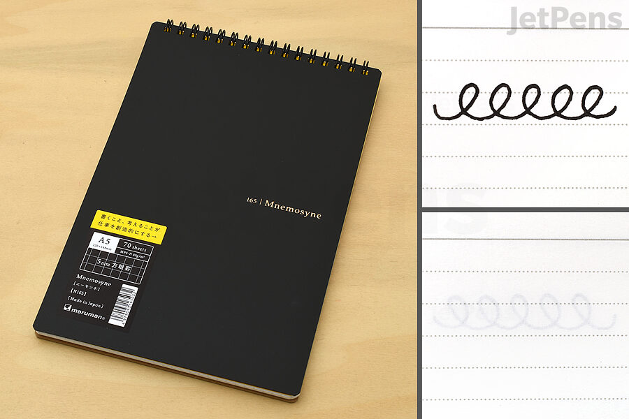 Maruman Mnemosyne Notebooks come in a variety of sizes, sheet styles, and binding types to choose from.